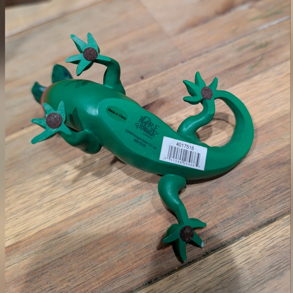 Home Grown Enesco Pepper Lizard Figurine 2009 Bearded Animal Vegetable Chili - Picture 5 of 12